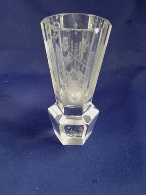 Seltenes Freimaurer-Glas - schönesSammlerstück RAR - Bild 1 von 4