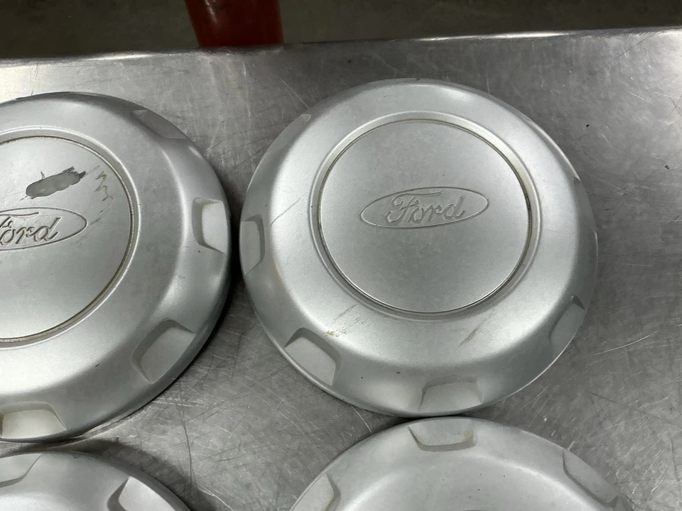 2004-2018 FORD F-150 F150 OEM WHEEL CENTER HUB CAPS 4L34-1A096-EC SET 4 SILVER - Image 3 of 4