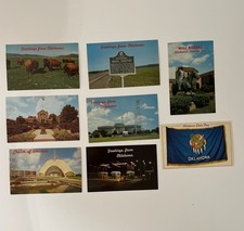 Oklahoma Postcards  Mixed Lot Of 8 Unused