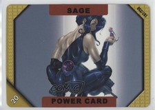 2001 Marvel ReCharge CCG Sage Power Card #107 0f4i