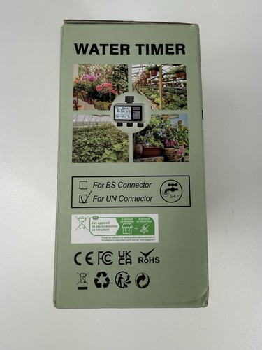 CROSOFMI 3 Outlet Watering Sprinkler Programmable Garden Hose Digital Timer - Picture 6 of 7