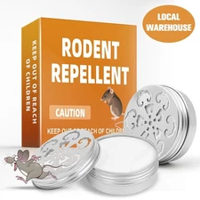 Rodent Repellent, Safe and Long-Lasting Mice Repellent, 2-Pack 