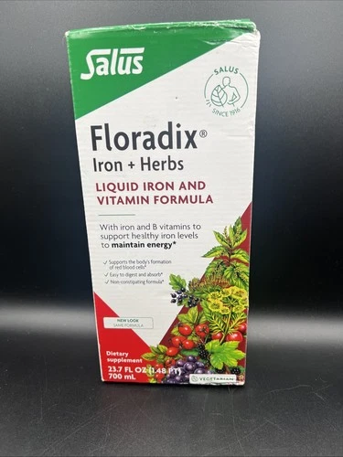 Floradix Liquid Iron & Herbs Vitamin Formula - Blo