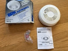 BRK 83R Electronics Smoke Detector Alarm Ionization System 9v Battery Operated