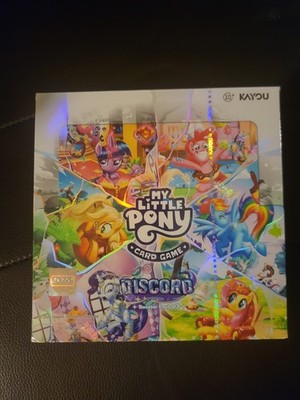 My Little Pony English TCG BP02 Discord Booster Box Kayou First Edition Sealed