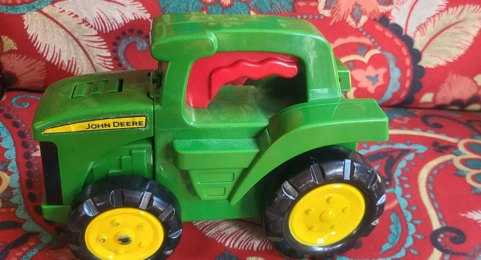 John Deere Green Tractor Kids Toy Flashlight By Learning Curve Sound & Lights - Image 3 of 4