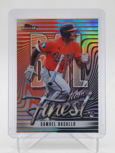 2026 Topps Finest Samuel Basallo Refractor (RAW)