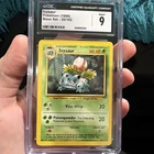 VTG 1999 2000 POKEMON IVYSAUR BASIC CGC 9 CARD BASE SET PSA 3/102 WOTC ORIGINAL