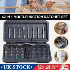 42 in 1 Magnetic Screwdriver Set, Small Ratchet Set in Case for Computer Bicycle