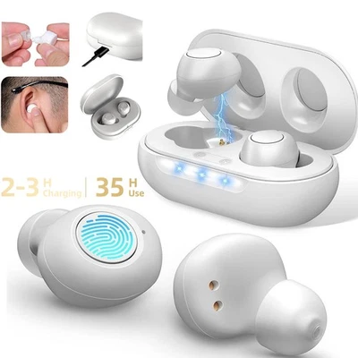 HOLFENRY Digital Hearing Aids Noise Cancelling 16 Channel Severe Loss Sound Amplifier ITE