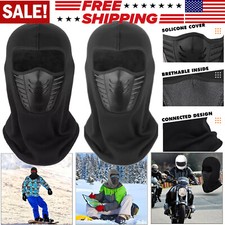 Balaclava Ski Full Face Mask Windproof Fleece Neck Winter Warm for Cold Weather