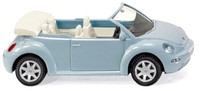Wiking 003204 Vw New Beetle Cabrio Aquariusblue Neu 1:87