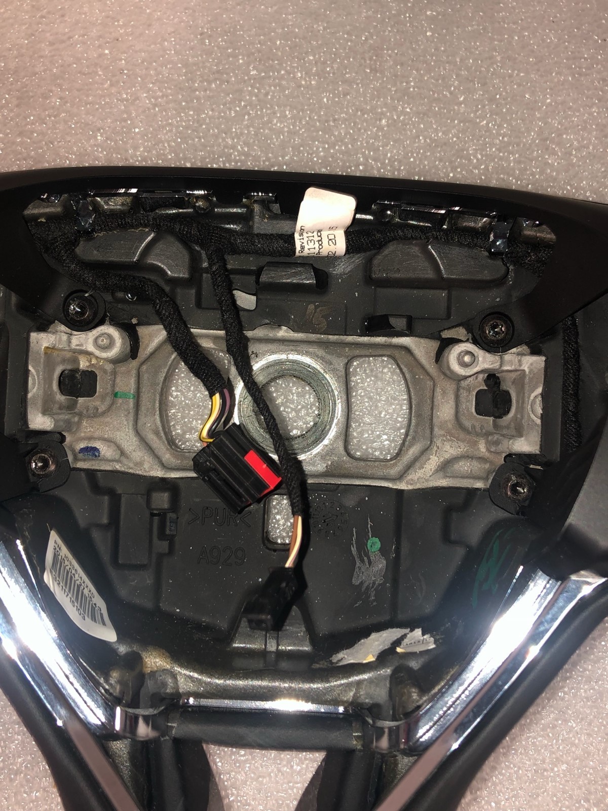 2014 Maserati Quattroporte Ghibli Black Leather Steering Wheel 6700116660