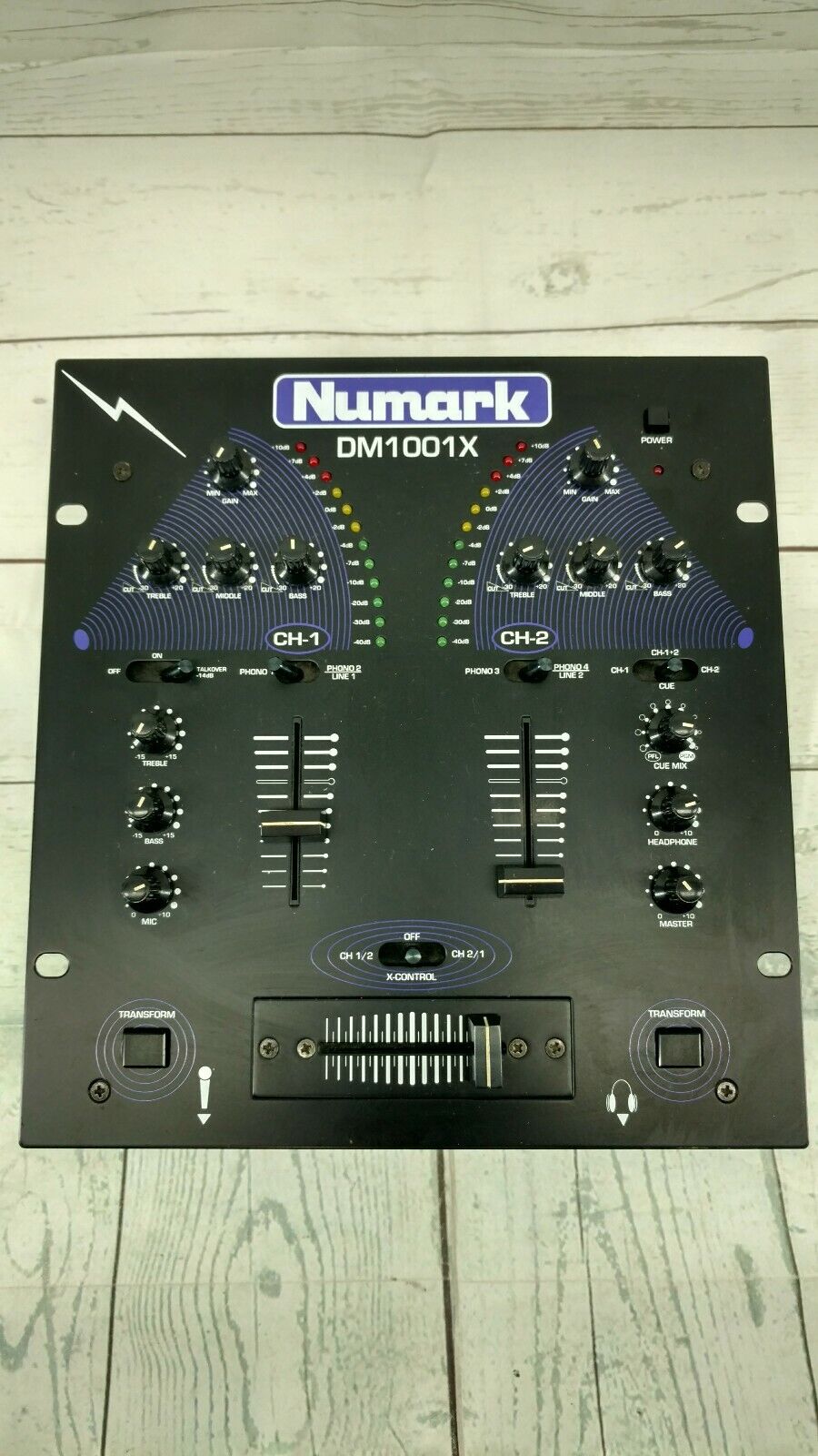 Untested NUMARK DM1001X Cord No Power Max 75% OFF Max 66% OFF