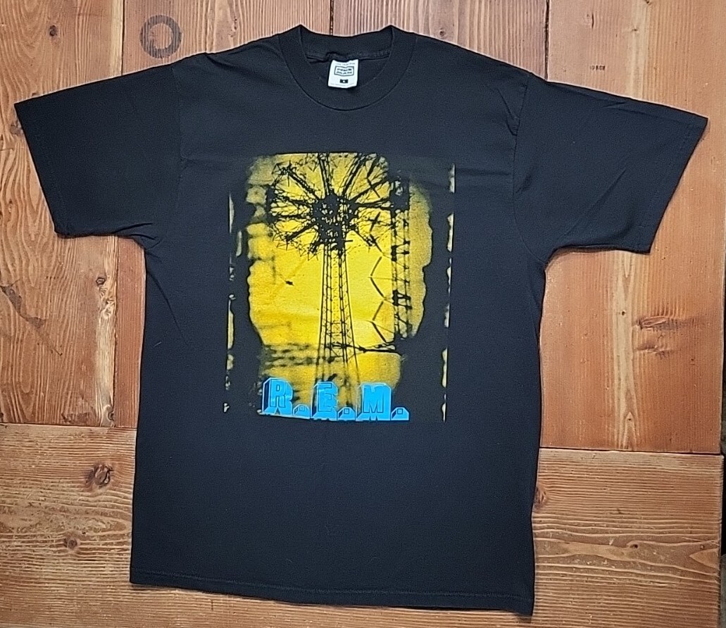 Vintage 90s 1995 REM R.E.M. Bear Nature Concert Tour T-Shirt 