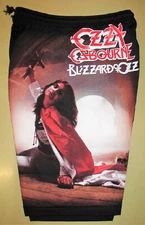 Ozzy Osbourne Blizzard Of Ozz Cotton Shorts Sweatpants Free Size New! Hard Rock