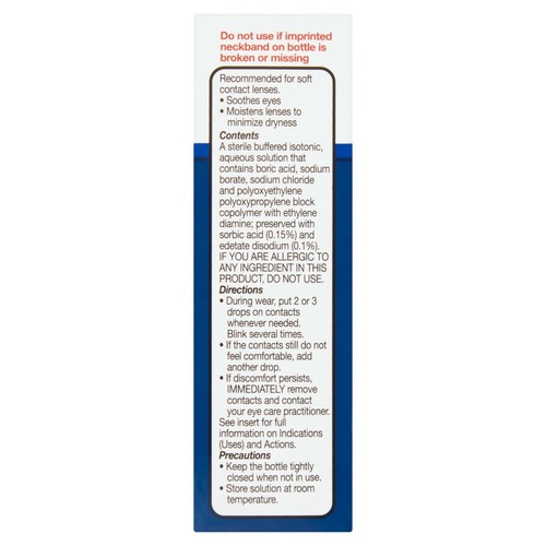 Equate Contact Lens Rewetting Eye Drops, 0.5 fl oz Vision & Eye