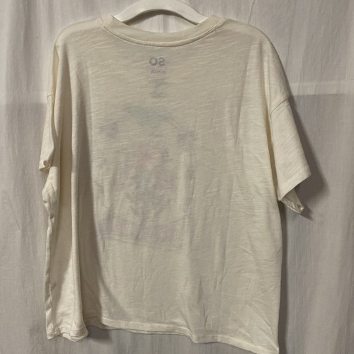 Girls SO Short Sleeve Boxy Tee Size 20 Plus - Picture 4 of 4