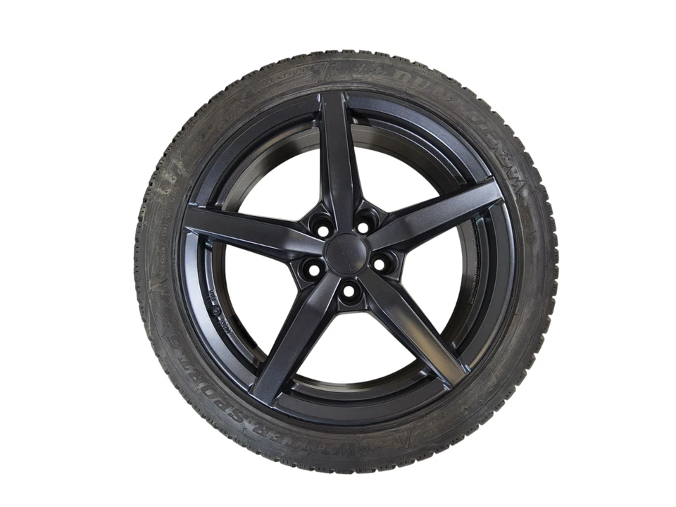 Ronal Mercedes C Klasse 205 C43 AMG Winter Felgen 225 45 18 Winterräder Dunlop - Bild 3 von 4