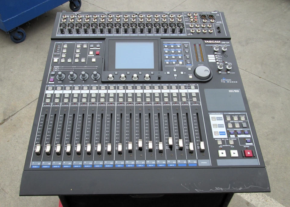 Tascam DM-24 Digital Mixing Console Professional Recording Mixer - Image 2 of 4