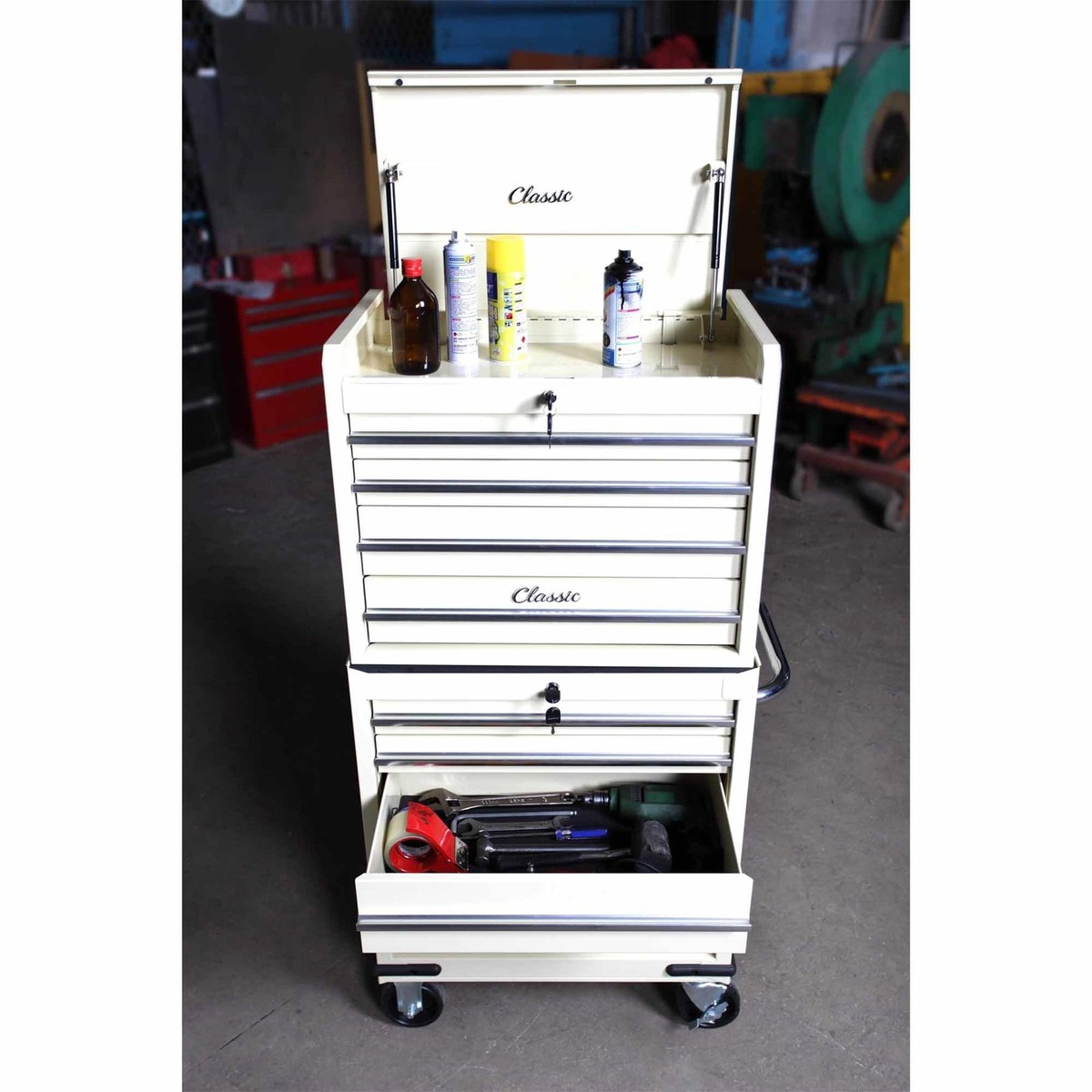Classic 8 Drawer Combination Unit Drawer Roll Garage Classic 8 Drawer Combination Unit Drawer Roll Garage
