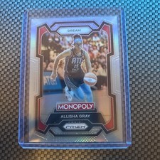 Allisha Gray 2024 WNBA Prizm Monopoly /199 Silver Holo #6 Atlanta Dream