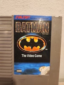 Batman: The Video Game (Nintendo Entertainment System, 1990) NES Authentic