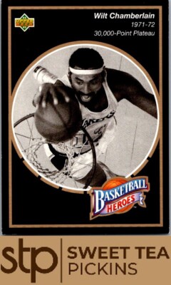 1992-93 Upper Deck #16 Wilt Chamberlain Basketball Heroes: Wilt