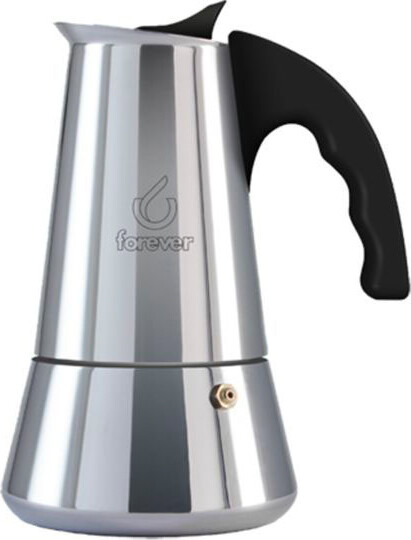 Moka Induzione Forever Miss Conny 2 Tazze Acciaio Inox - Qualità Premium