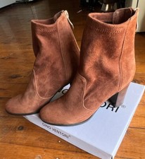 SPORTSCRAFT TALI HEEL BOOT WALNUT COLOUR  SIZE 39  RRP $230 NEW W/O Box