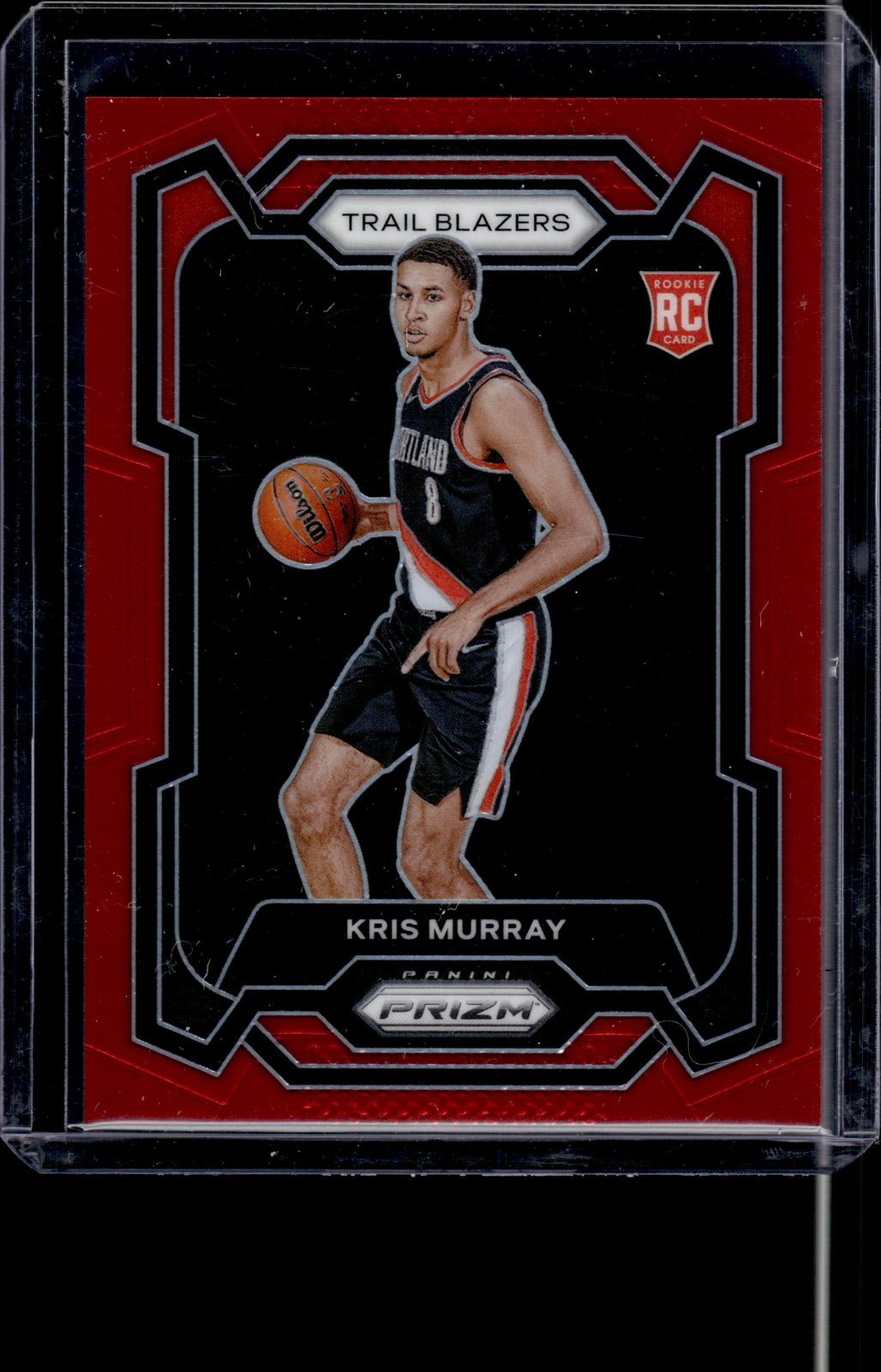 2023-24 Panini Prizm #142 Kris Murray Prizms Red #/299