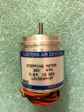 EASTERN AIR DEVICES Stepping Motor, LD15EAM-5F. 28V, 0.8A