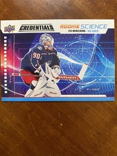 19-20 UD Credentials Hockey Rookie Science RS-18 Elvis Merzlikins
