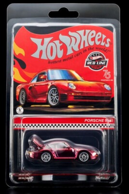 Hot Wheels RLC 2023 Exclusive 1986 Porsche 959 Spectraflame Red | eBay