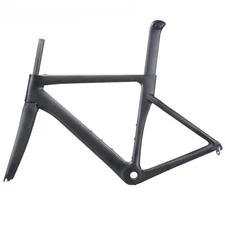 Carbon Road Bike Frame Aero V Brake Bottom BSA 68mm Bicycle Cycling Frameset