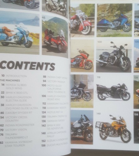 The Touring Motorcycle Jeff Ware Moto Guzzi Harley Davidson BMW Aprila Related - Picture 2 of 3