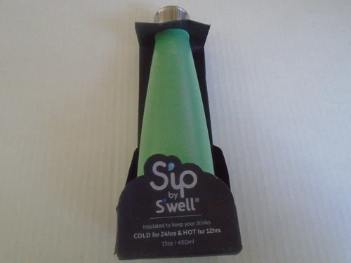 S'ip by S'well Water  H2O bottle insulated New or cold and hot ah