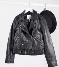Object Genuine Lamb Skin Leather Jacket