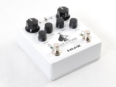 Used NUX NDO-5 Ace of Tone Dual Overdrive Guitar Effects Pedal | eBay