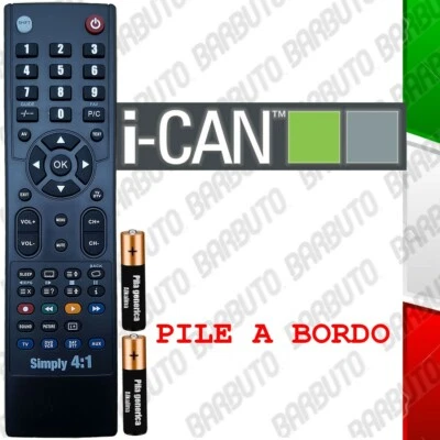 DIGITSAT TELECOMANDO PER I-CAN SELEZIONA IL TUO MODELLO LO RICEVERAI GIA PRONTO