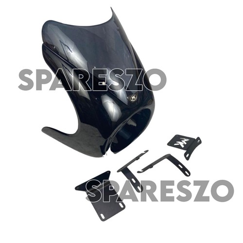 Royal Enfield "BLACK MAGIC FAIRING WITH FITTING, For GT 650 BLACK MAGIC - Picture 8 of 15