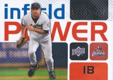 2008 Upper Deck Infield Power Lance Berkman Baseball DNA Games