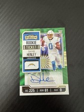 2023 Panini Contenders - Rookie Ticket Green Laser #199 Daiyan Henley (AU, RC)
