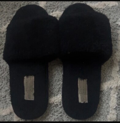 Primark Fluffy Sliders, Size 5/6 UK UK