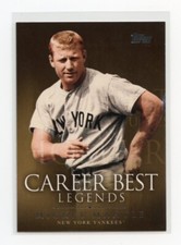 Mickey Mantle 2009 Topps Update Series Legends of the Game Career Best #LGCB-MM