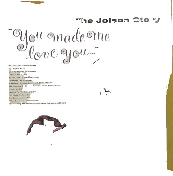 Al Jolson bandas sonoras y musicales discos de vinilo