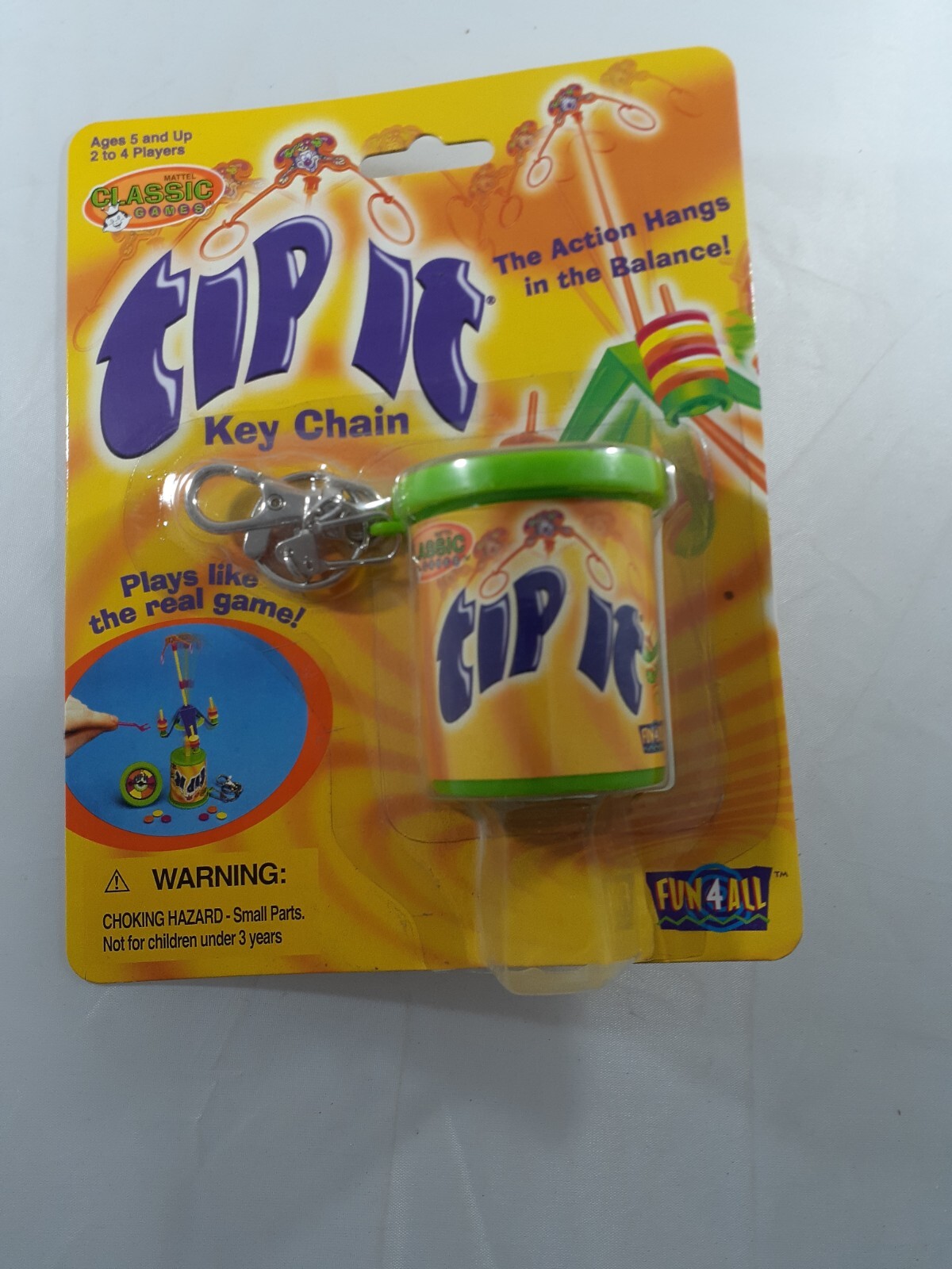 Keychain New Sealed 2000 Mattel Miniature