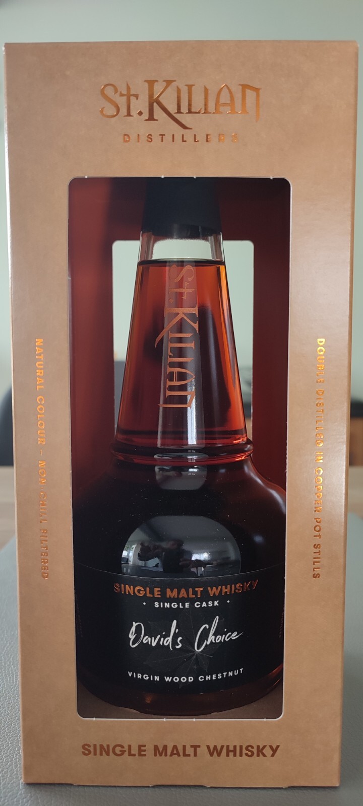 St. Kilian Single Malt Whisky David's Choice nur 300 Flaschen Single Cask Rar
