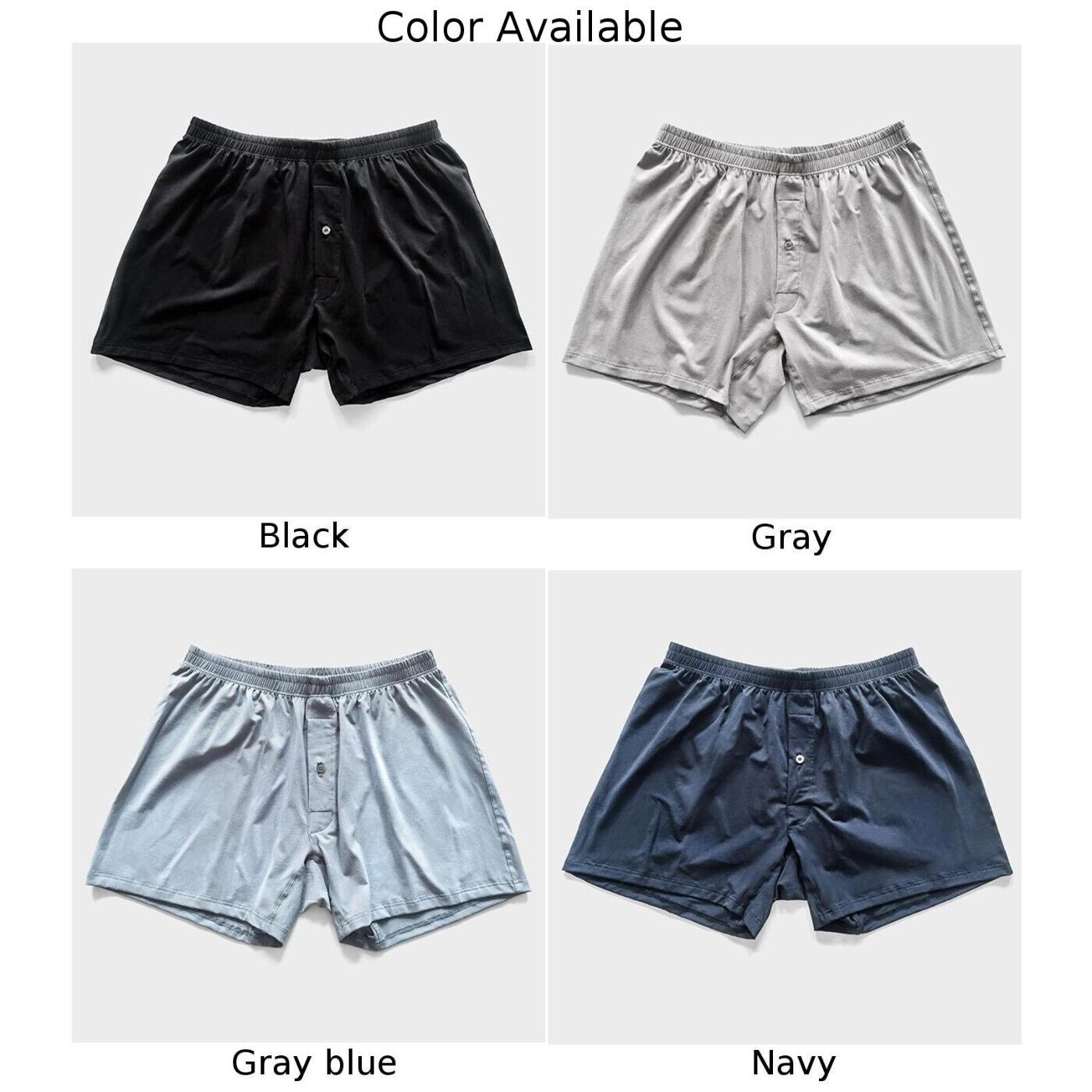 Classic Men's Modal Boxer Shorts Underwear Briefs Loose Panties ...