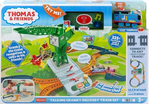 Thomas & Friends Talking Cranky Delivery Train Set with Songs Sounds & Phrases - Picture 6 of 6